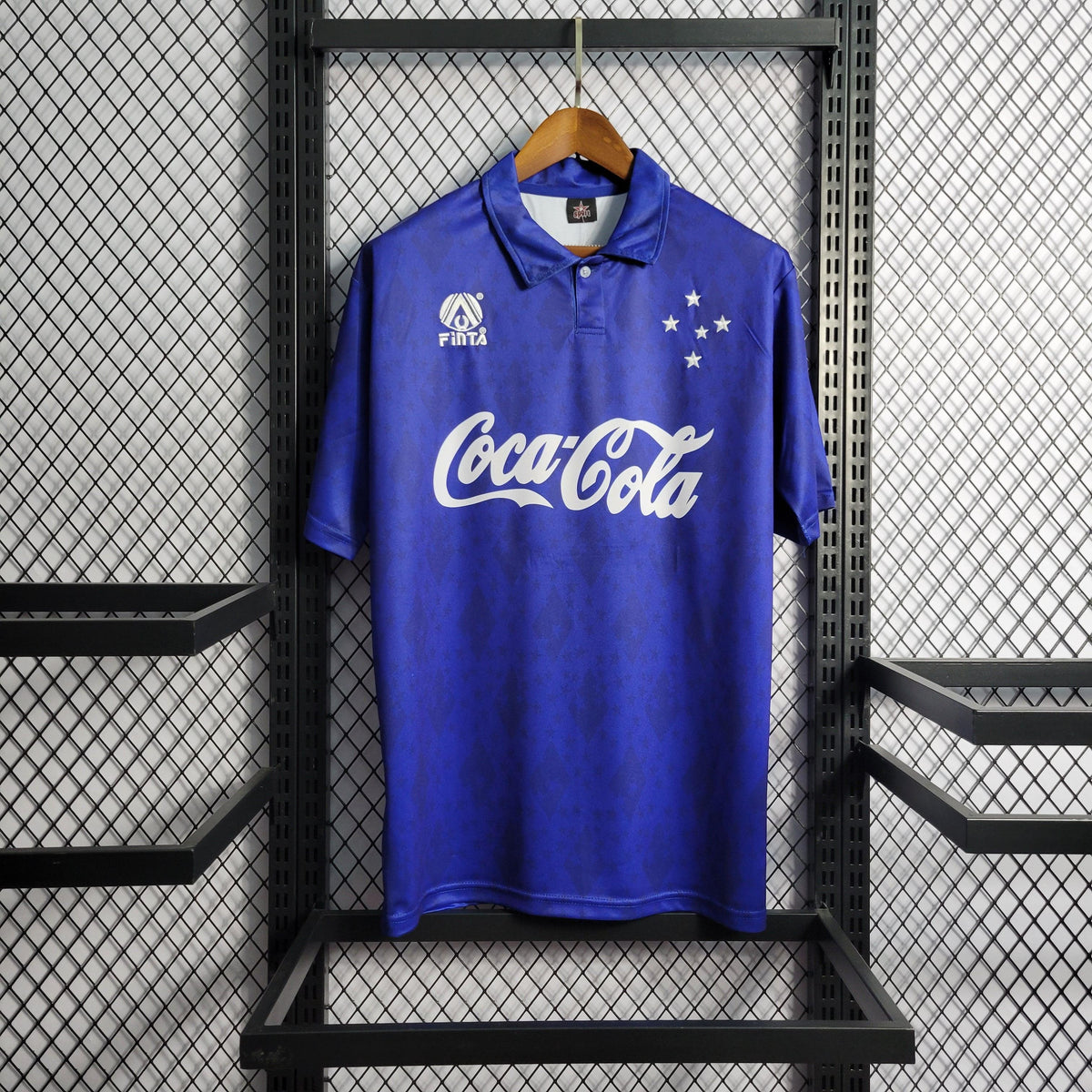 Camisa Cruzeiro Home 93/94 Retrô - Azul | Torcedor - FutNews