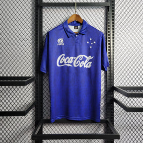 Camisa Cruzeiro Home 93/94 Retrô - Azul | Torcedor - FutNews