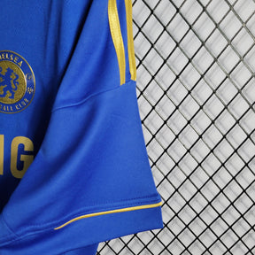 Camisa Chelsea Home 12/13 Retrô - Azul e Dourada | Torcedor - FutNews