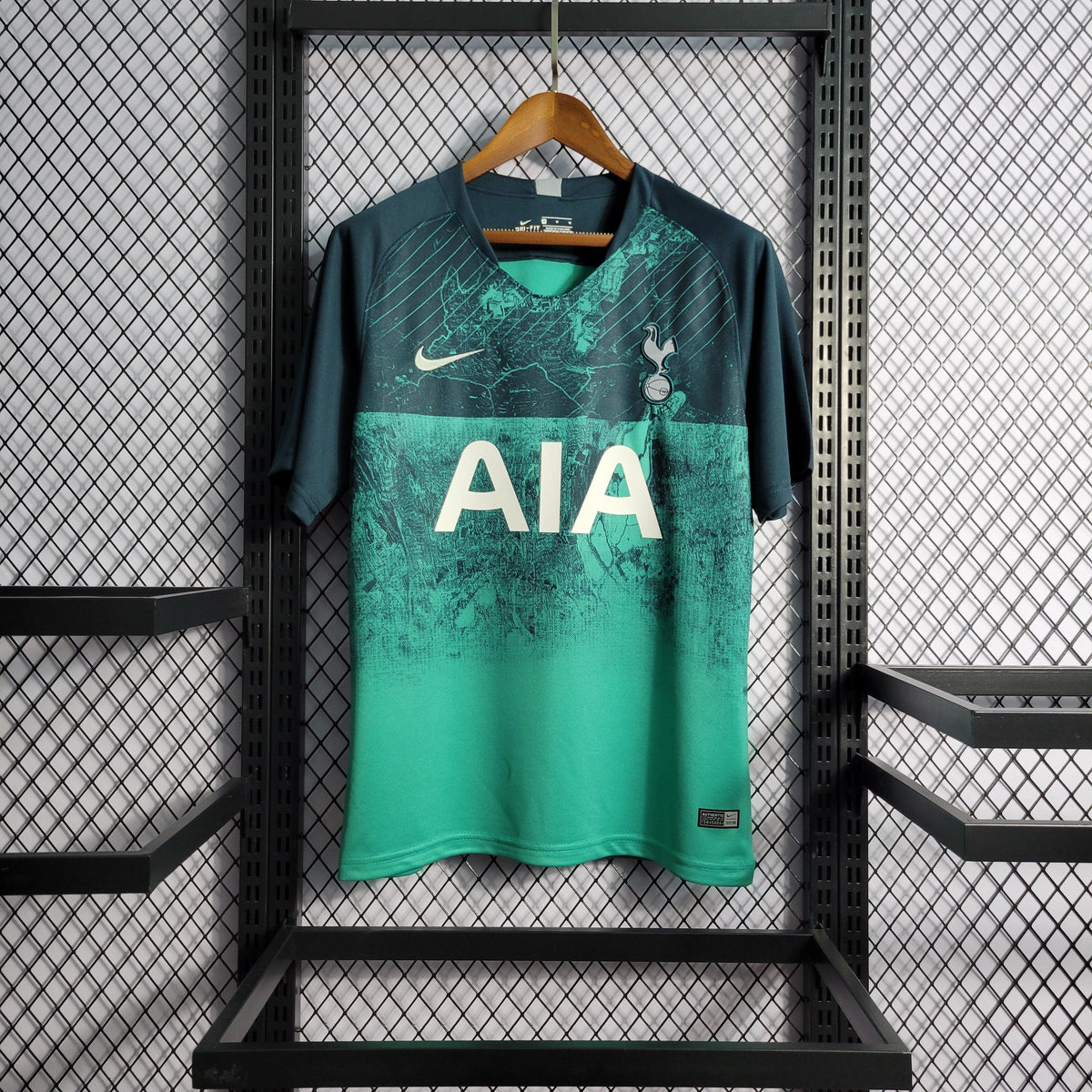 Camisa Tottenham Away 18/19 Retrô - Verde | Torcedor - FutNews