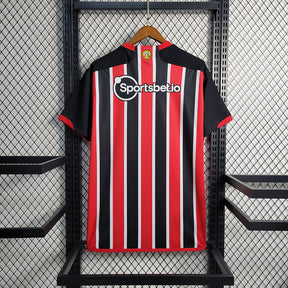 Camisa São Paulo Home 2023/24 - Vermelho e Preto | Torcedor