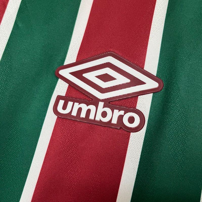 Camisa Fluminense Home 25/26 - Vinho e Verde | Torcedor