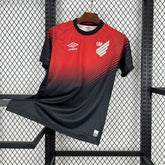 Camisa Athletico Paranaense Home 25/26 - Vermelha e Preta | Torcedor