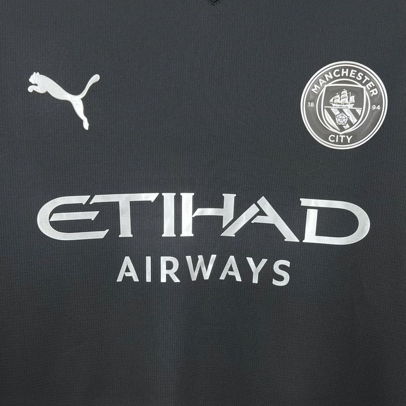 Camisa Manchester City IV 25/26 - Preta | Torcedor