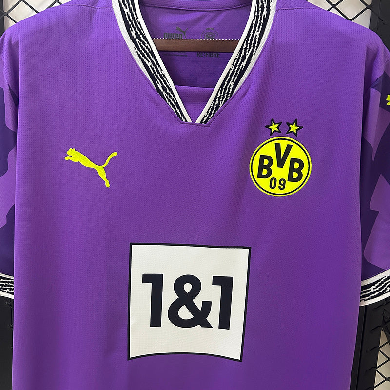 Camisa Borussia Dortmund Goleiro 2025/26 - Roxa | Torcedor