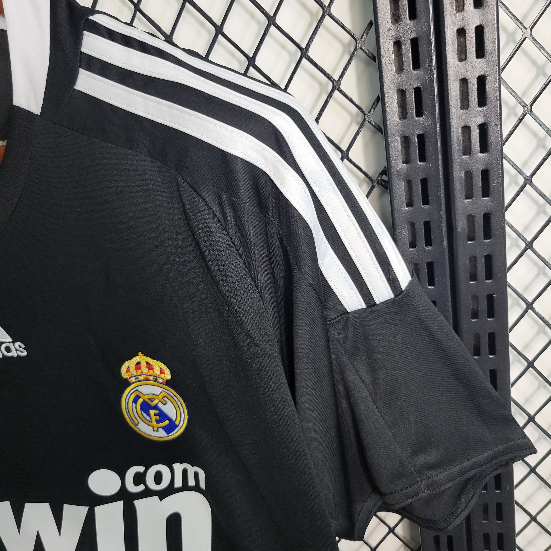 Camisa Real Madrid Away 2008/09 Retrô - Preta | Torcedor