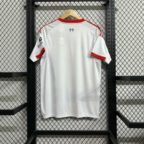 Camisa Liverpool Home 25/26 - Branca e Vermelha | Torcedor