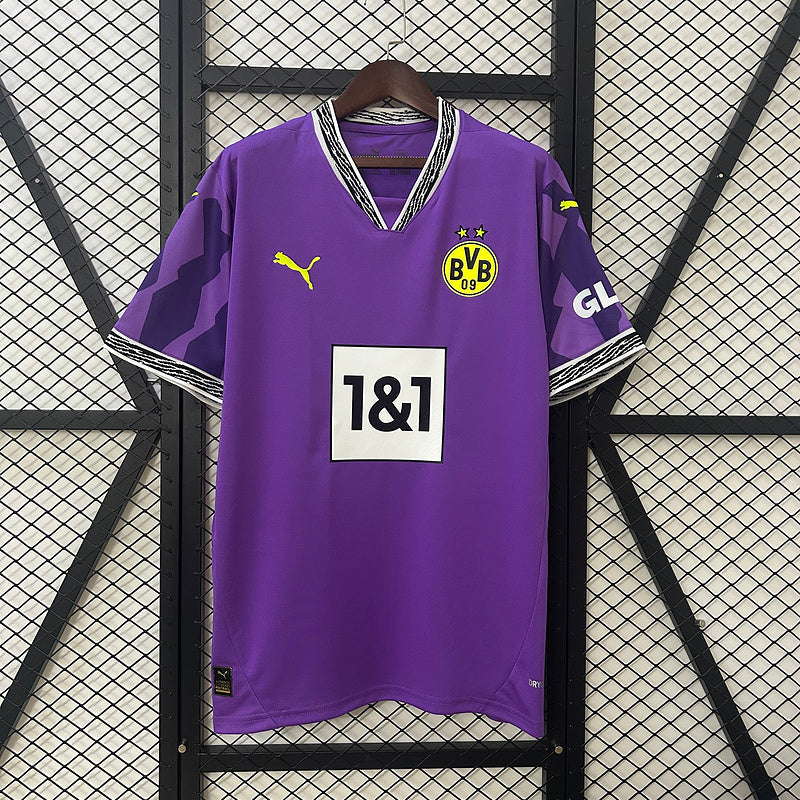 Camisa Borussia Dortmund Goleiro 2025/26 - Roxa | Torcedor