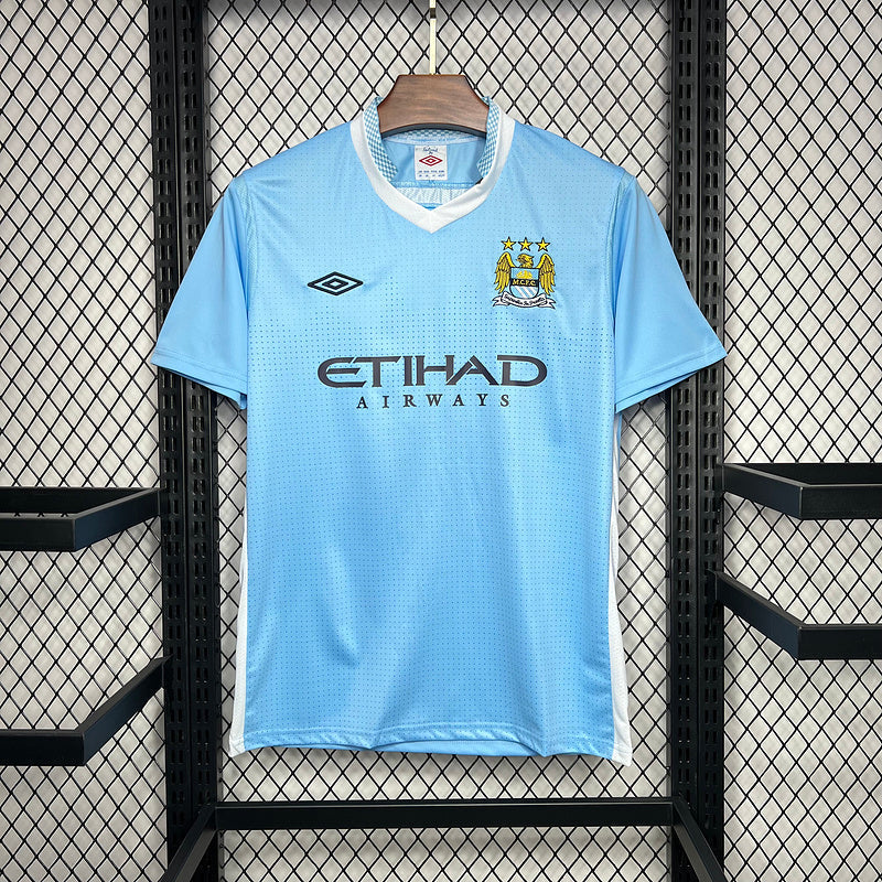 Camisa Manchester City Retrô 2011/12 - Azul | Torcedor