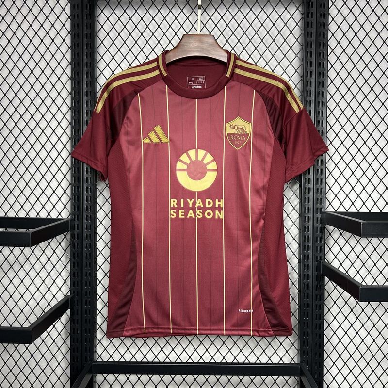 Camisa Roma Home 24/25 - Vermelha | Torcedor
