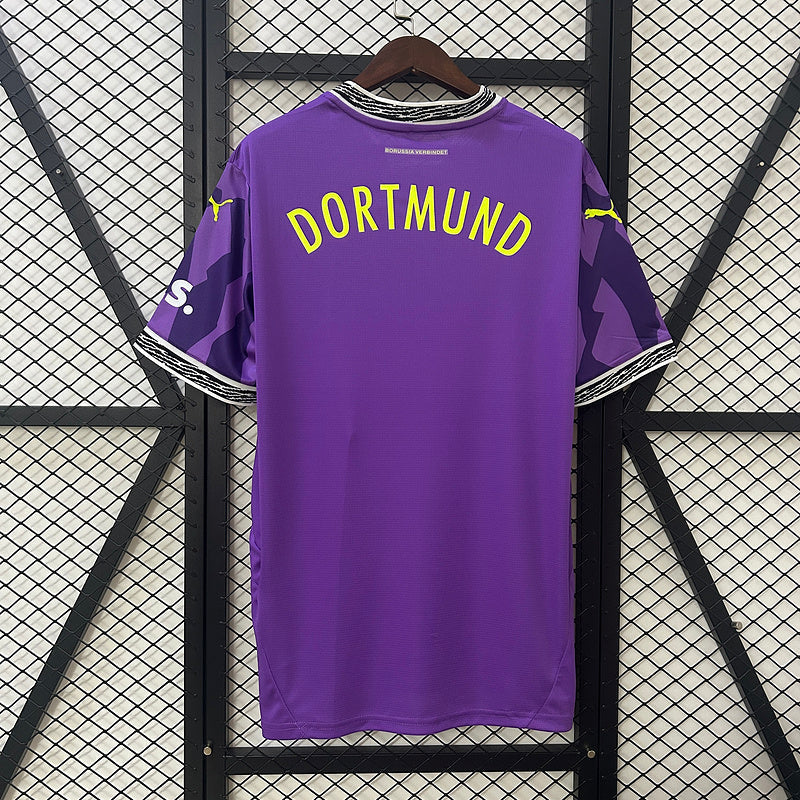 Camisa Borussia Dortmund Goleiro 2025/26 - Roxa | Torcedor
