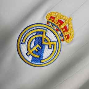 Camisa Real Madrid Home 06/07 Retrô - Branca | Torcedor - FutNews