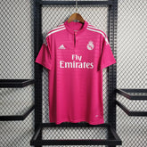 Camisa Real Madrid Away 14/15 Retrô - Rosa | Torcedor - FutNews