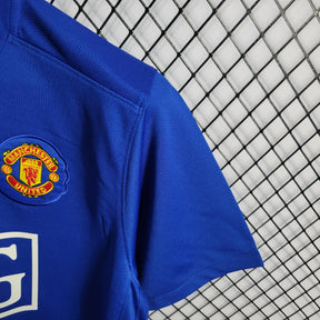 Camisa Manchester United Away 07/08 Retrô - Azul | Torcedor - FutNews