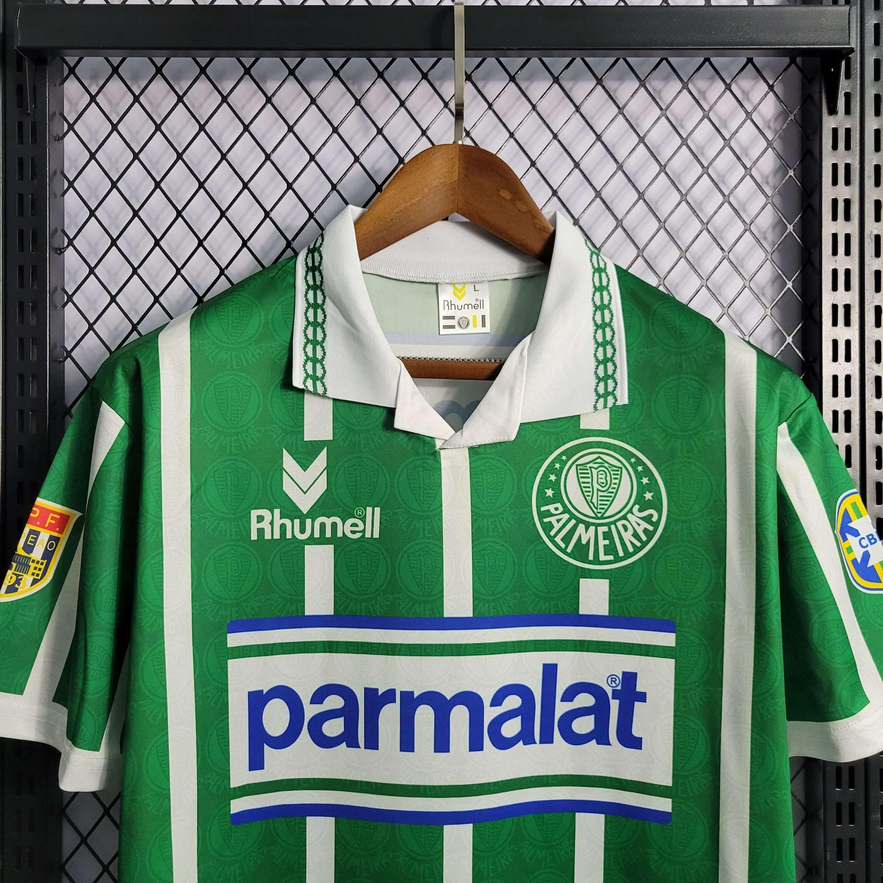 Camisa Palmeiras Home 93/94 Retrô - Verde e Branca | Torcedor - FutNews