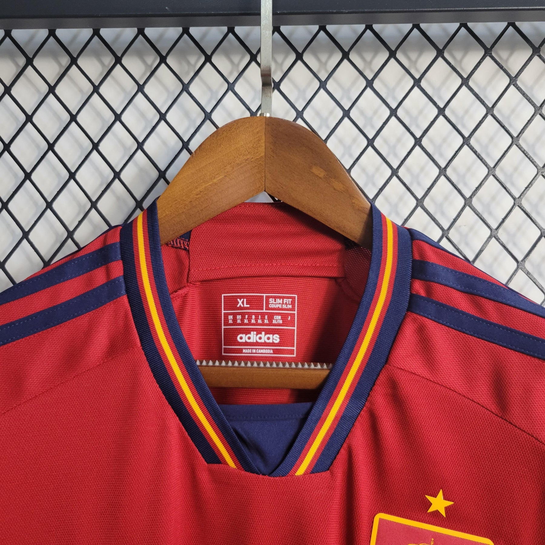 Camisa Espanha Home 2022 - Vermelha | Torcedor - FutNews