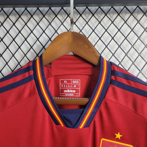 Camisa Espanha Home 2022 - Vermelha | Torcedor - FutNews