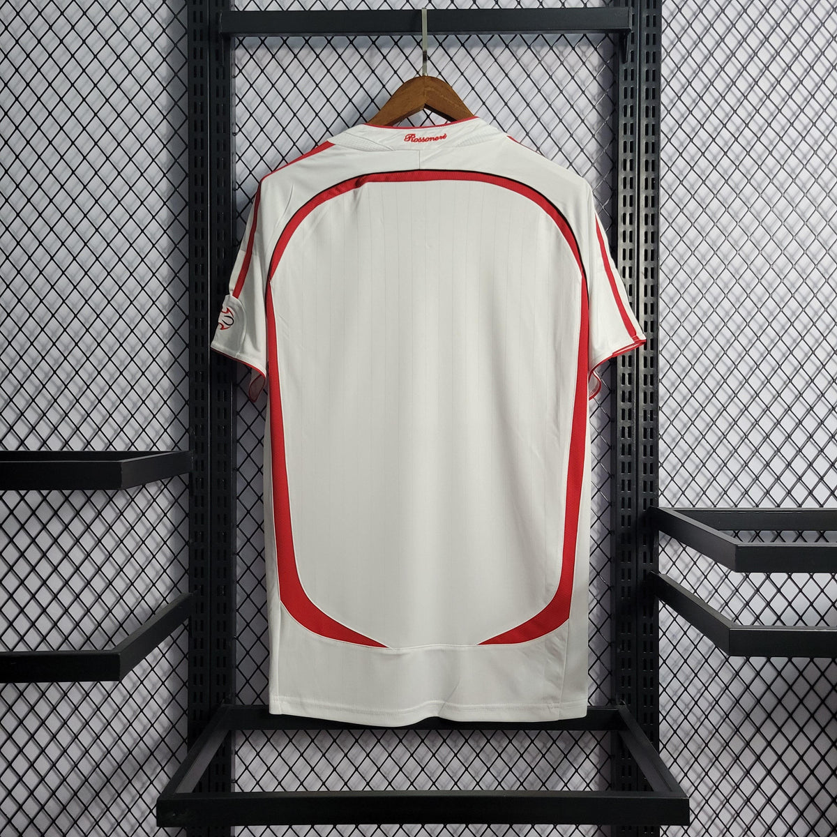 Camisa Milan Away 06/07 Retrô - Branca | Torcedor - FutNews