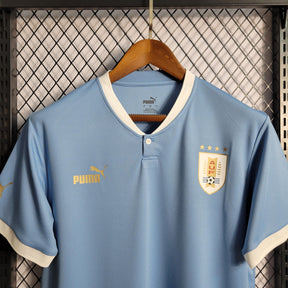 Camisa Uruguai Home 2022 - Azul | Torcedor - FutNews