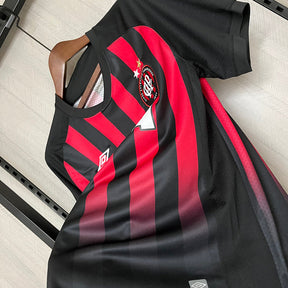 Camisa Athletico Paranaense Retrô Home 2017/18 - Vermelha e Preta | Torcedor