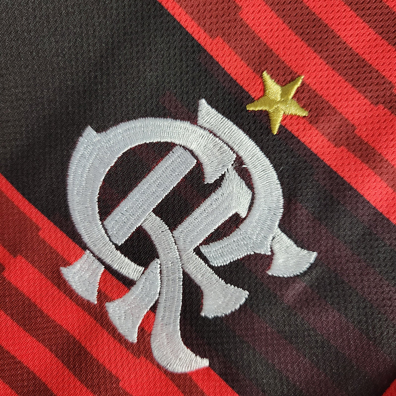 Camisa CRF Retrô 2018 - Preta e Vermelha | Torcedor