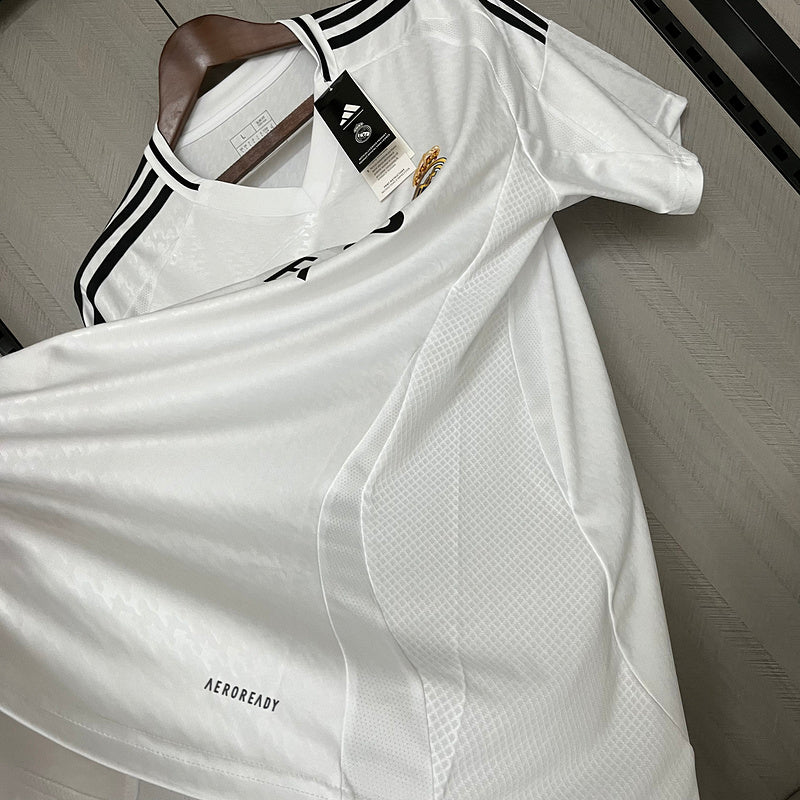 Camisa Real Madrid Home 24/25 - Branca | Torcedor