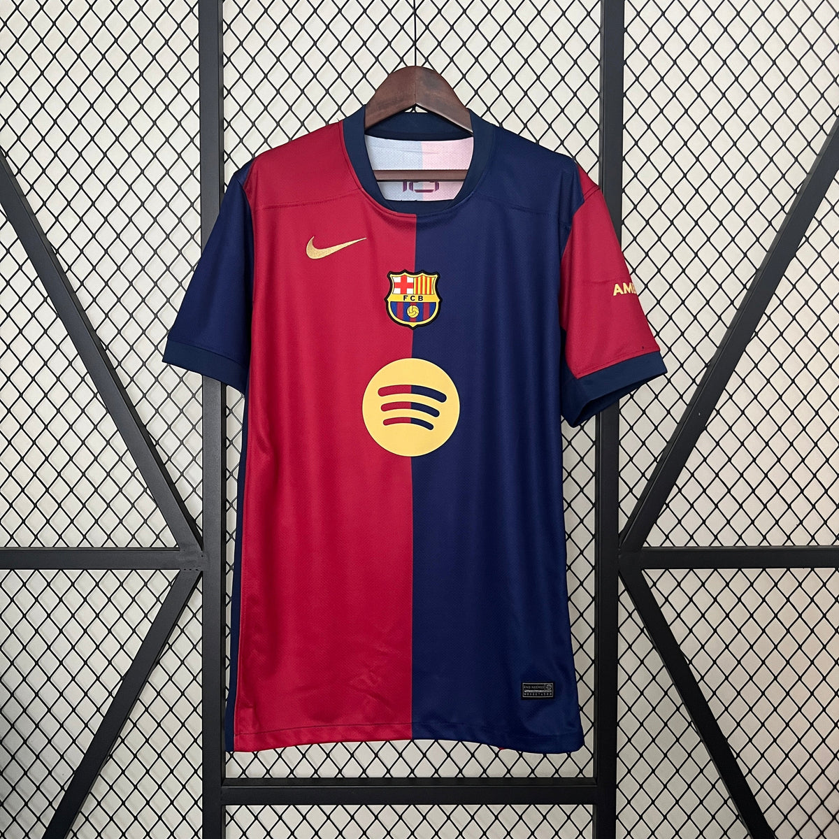 Camisa Barcelona Home 24/25 - Azul e Vermelha | Torcedor