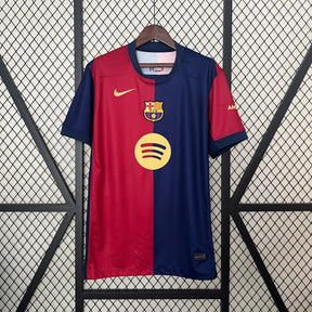 Camisa Barcelona Home 24/25 - Azul e Vermelha | Torcedor