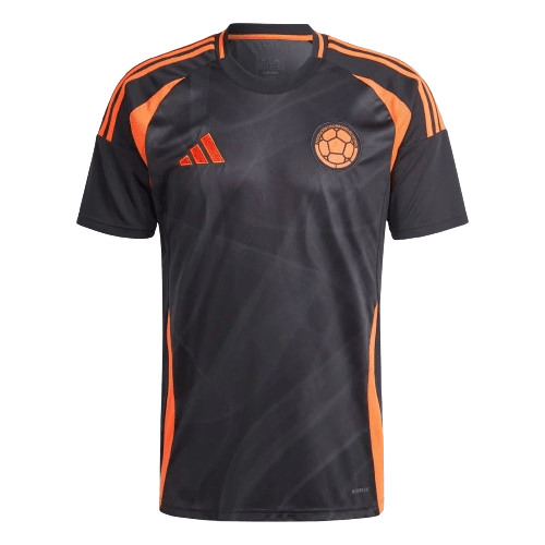 Camisa Colômbia Away 2024 - Preta | Torcedor - FutNews