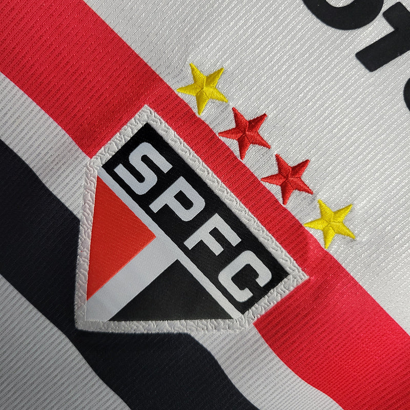 Camisa São Paulo Home 2000 Retrô - Branca | Torcedor