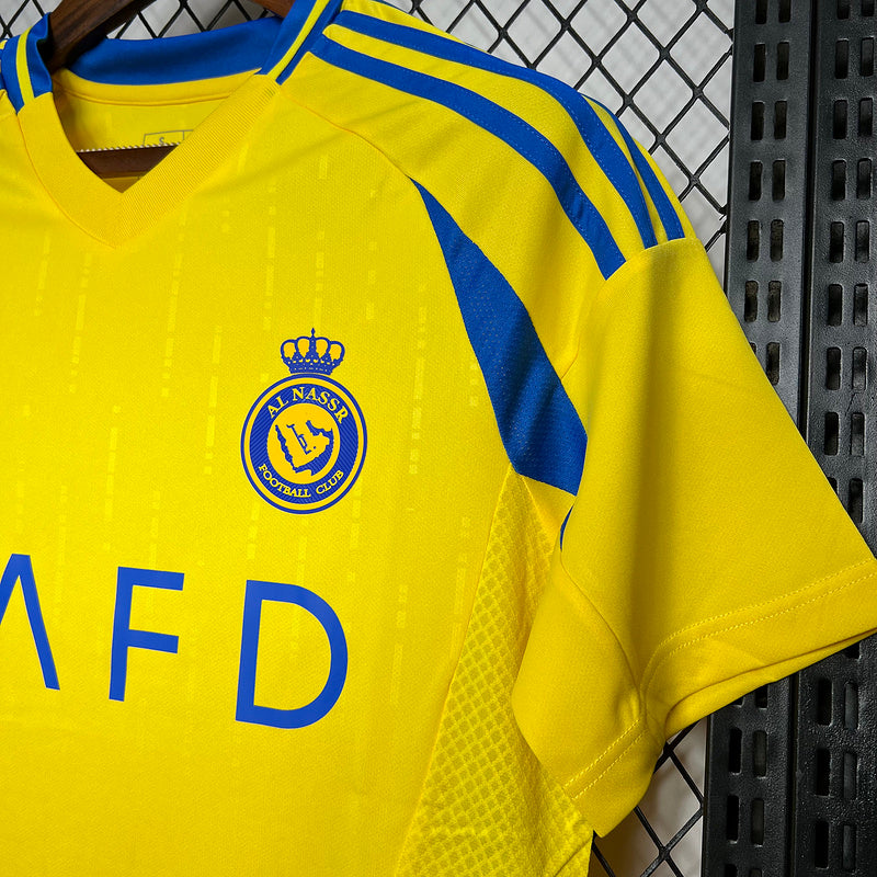 Camisa Al Nassr Home 24/25 - Amarela | Torcedor
