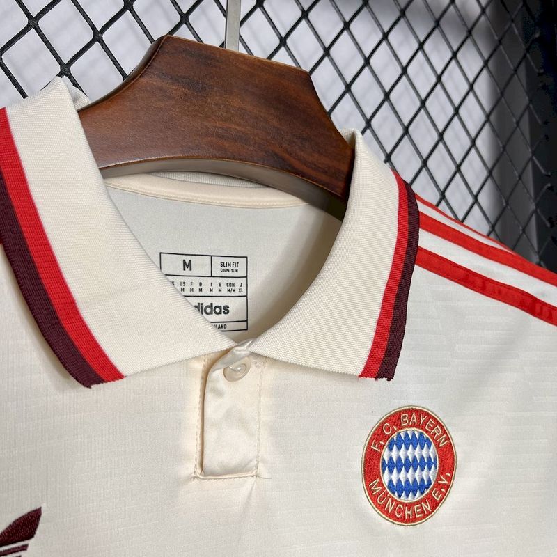 Camisa Bayern de Munique Third 24/25 - Branca | Torcedor