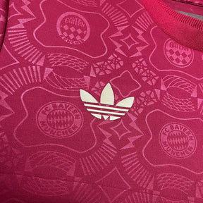 Camisa Bayern de Munique 2025/26 - Vinho| Edição Especial 125 anos