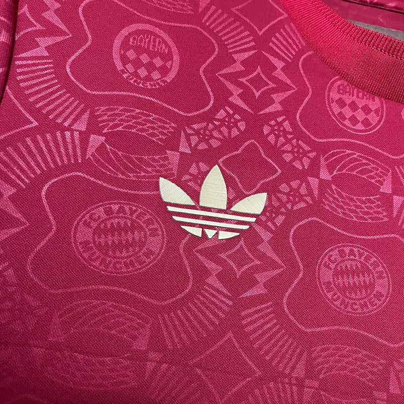 Camisa Bayern de Munique 2025/26 - Vinho| Edição Especial 125 anos