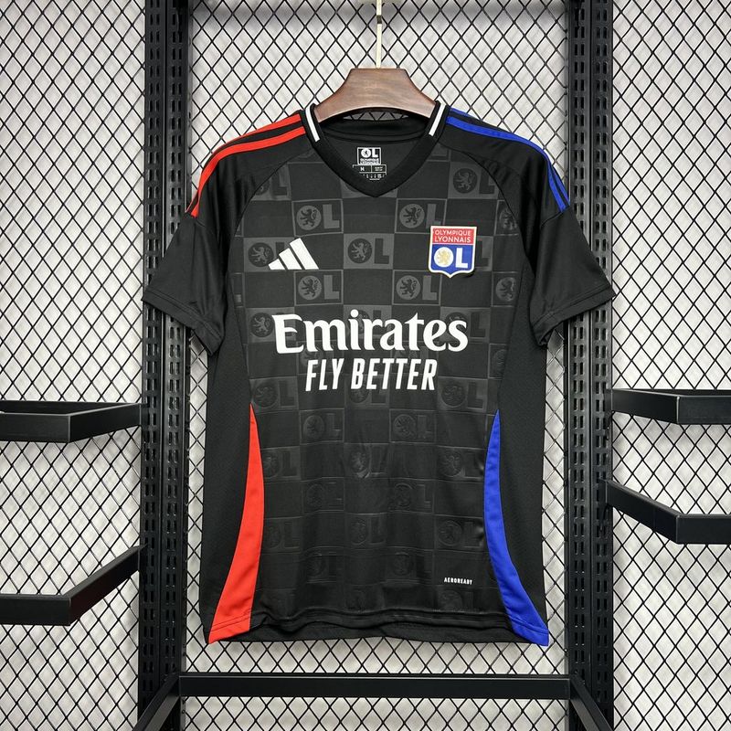 Camisa Lyon Away 24/25 - Preta | Torcedor