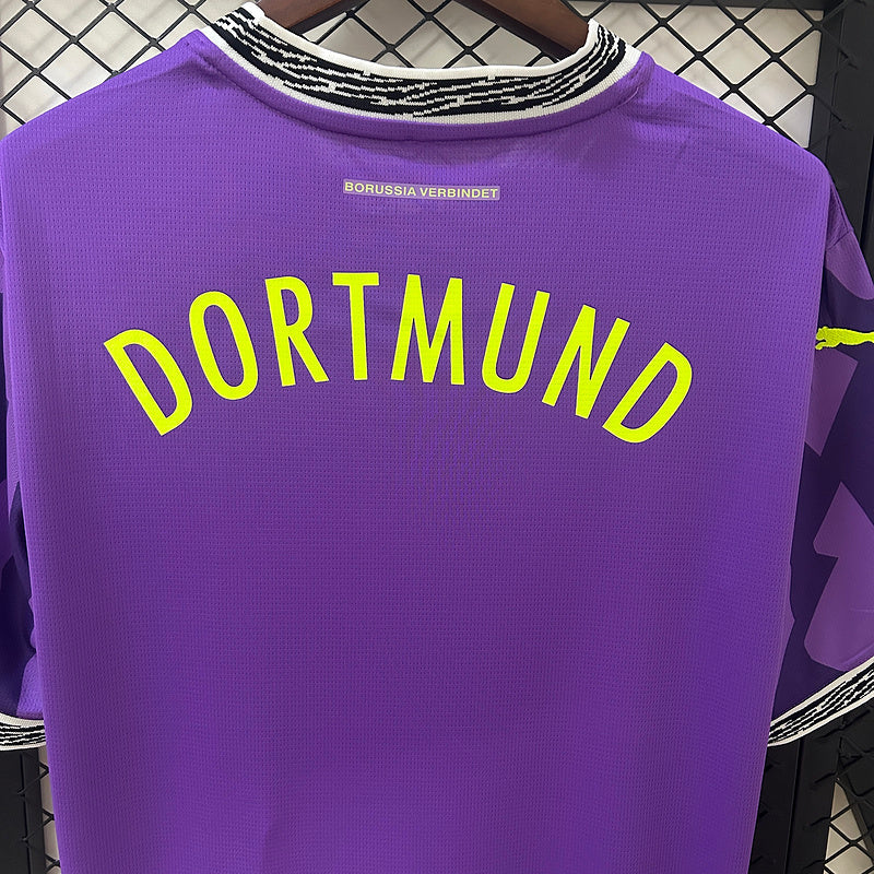 Camisa Borussia Dortmund Goleiro 2025/26 - Roxa | Torcedor
