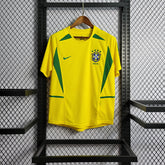 Camisa Brasil Home 2002 Retrô - Amarela | Torcedor