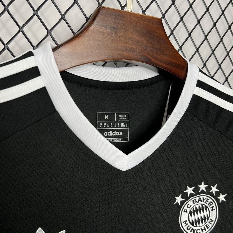 Camisa Bayern de Munique Treino 2024/25 - Preta | Torcedor