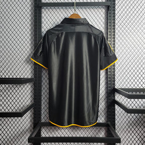 Camisa Real Madrid Away 1999/2000 Retrô - Preta | Torcedor