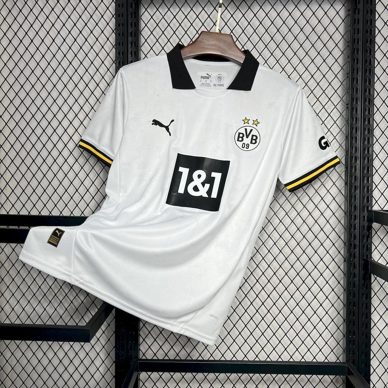 Camisa Borussia Dortmund Third 2025/26 - Branca | Torcedor