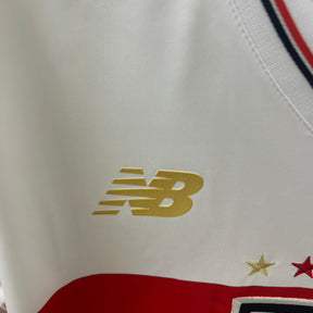 Camisa São Paulo Home 2025/26 - Branca | Torcedor