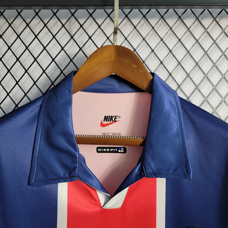 Camisa PSG Retrô 1998 - Azul e Vermelha | Torcedor