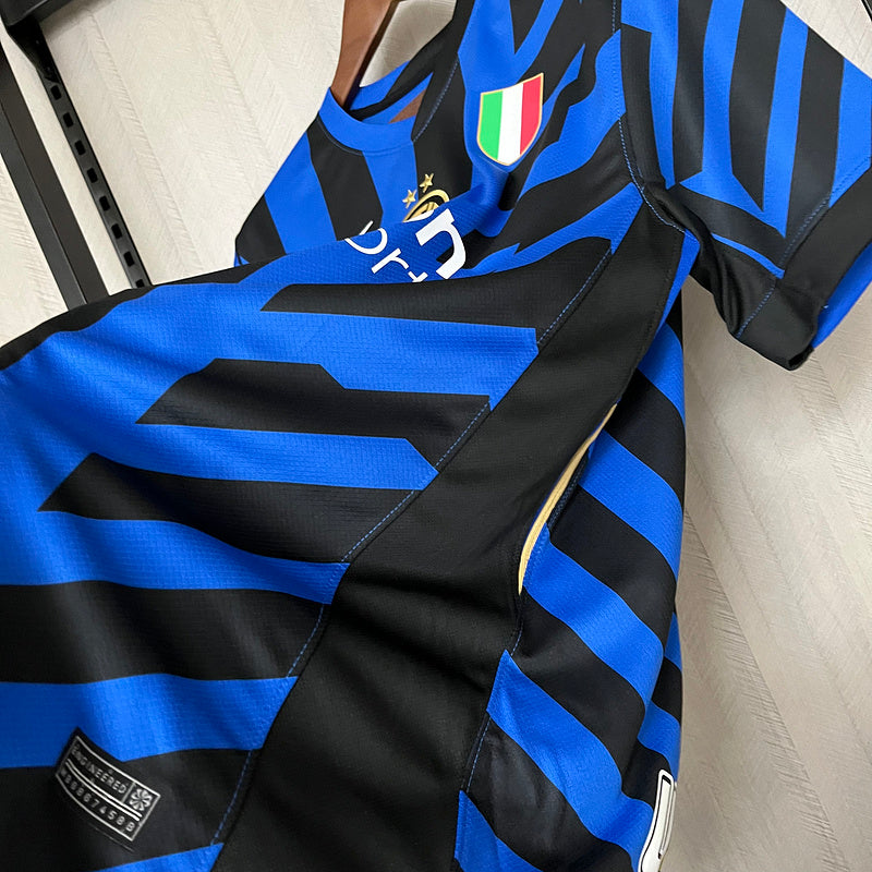 Camisa Inter de Milão Home 2024/25 - Azul e Preta | Torcedor
