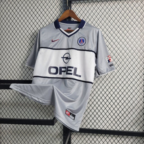 Camisa PSG Retrô 2000 - Cinza | Torcedor