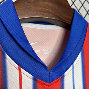 Camisa Atlético de Madrid Home 24/25 - Branca e Vermelha | Torcedor