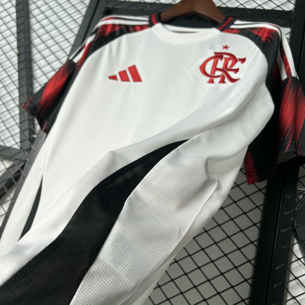 Camisa CRF Away 25/26 - Branca e Vermelha | Torcedor
