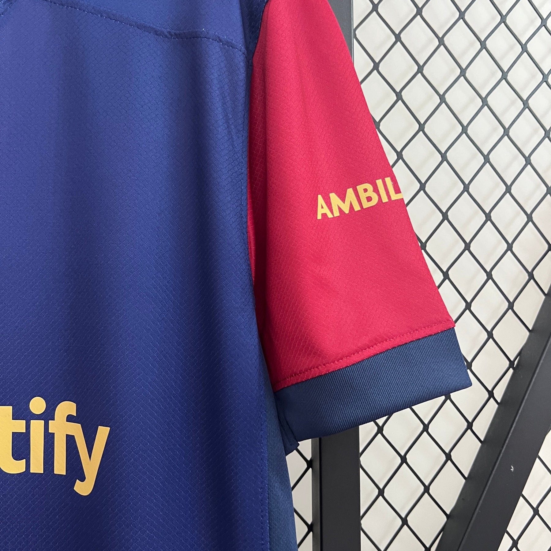 Camisa Barcelona Home 24/25 - Azul e Vermelha | Torcedor