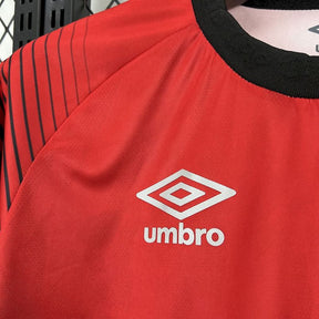 Camisa Athletico Paranaense Home 25/26 - Vermelha e Preta | Torcedor