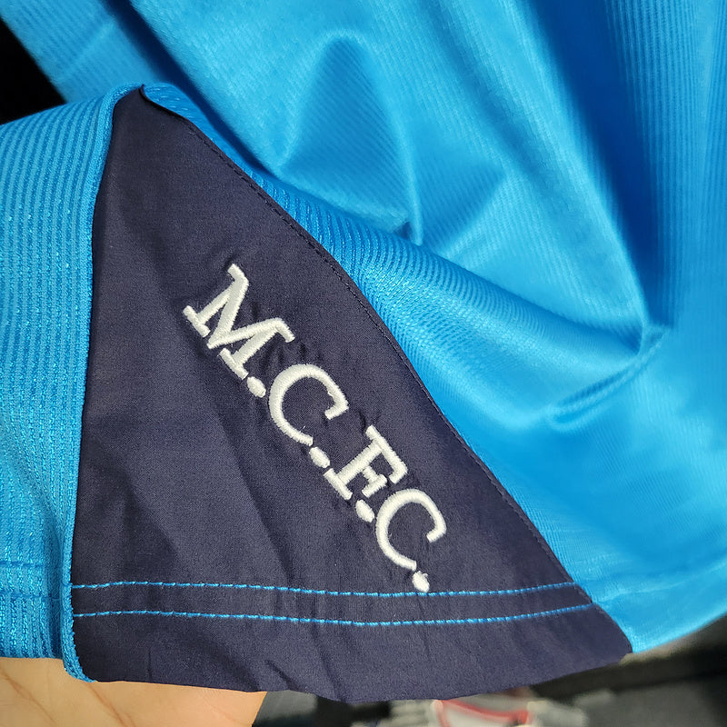 Camisa Manchester City Retrô 1999/00 - Azul | Torcedor