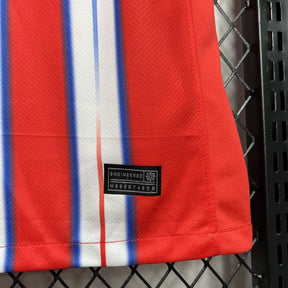Camisa Atlético de Madrid Home 24/25 - Branca e Vermelha | Torcedor
